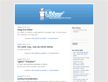 Tablet Screenshot of litter.blogger.de