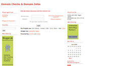 Desktop Screenshot of domaincheck.blogger.de