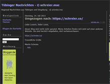 Tablet Screenshot of msc.blogger.de