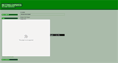 Desktop Screenshot of betexperts.blogger.ba