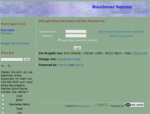 Tablet Screenshot of muenchenernotizen.blogger.de