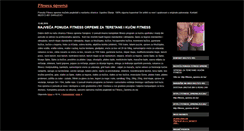Desktop Screenshot of fitnesoprema.blogger.ba