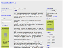 Tablet Screenshot of nz11.blogger.de