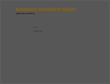 Tablet Screenshot of pozoristetesanj.blogger.ba