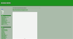 Desktop Screenshot of bosnianews.blogger.ba