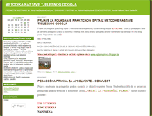 Tablet Screenshot of metodikatizo.blogger.ba