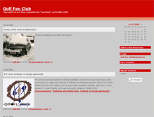 Tablet Screenshot of golfclub.blogger.ba