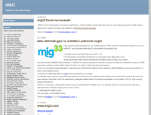 Tablet Screenshot of mig33.blogger.ba