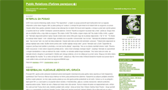 Desktop Screenshot of pr.blogger.ba