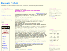 Tablet Screenshot of bildunginfreiheit.blogger.de