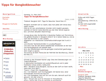 Tablet Screenshot of bangkok.blogger.de