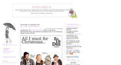 Desktop Screenshot of fraeuleinb.blogger.de