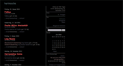 Desktop Screenshot of karinsocke.blogger.de