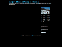 Tablet Screenshot of prodajese.blogger.ba