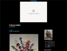 Tablet Screenshot of cvijece.blogger.ba