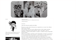 Desktop Screenshot of ladygaga.blogger.ba